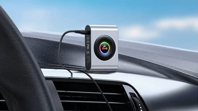 Auxiliary Wireless Audio Receiver for Car Music