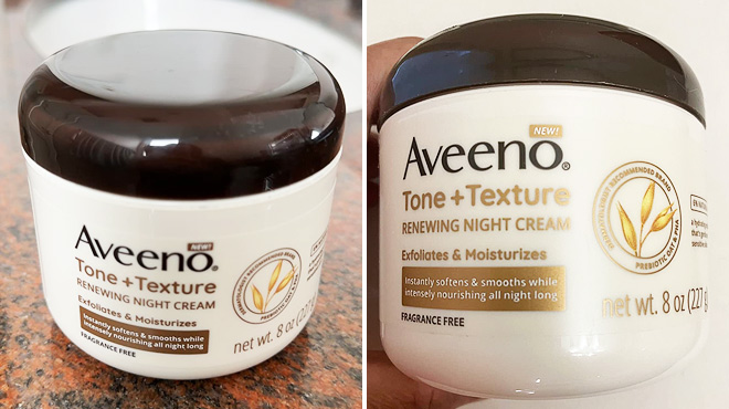 Aveeno Tone Texture Night Cream