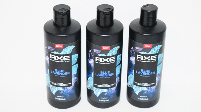 Axe Fine Fragrance Collection Mens Liquid Body Wash Blue Lavender at Walmart