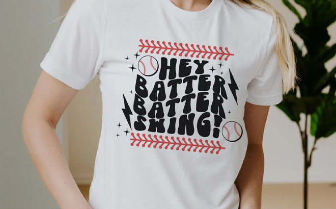 Baseball Mama Soft Print Tee