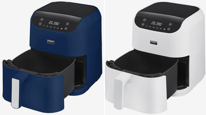 Bella Pro Series 6-qt. Digital Air Fryer Ink Blue & White $29.99