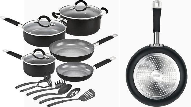 Bella Pro Series 14-Piece Cookware Set