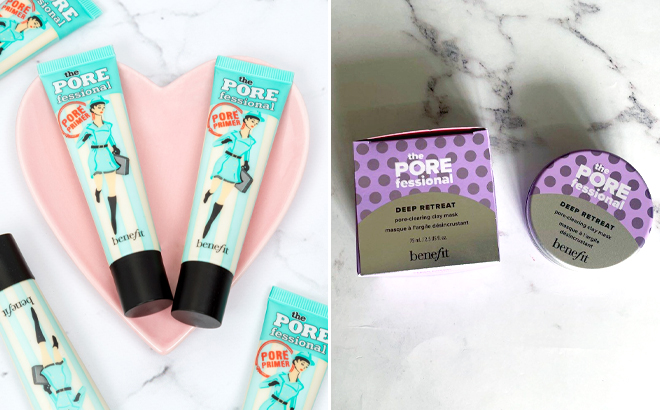 Benefit Cosmetics POREfessional Face Primer and Clay Mask