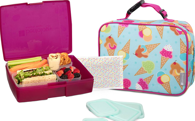 Bentology Kids Lunch Bag and Box Set1