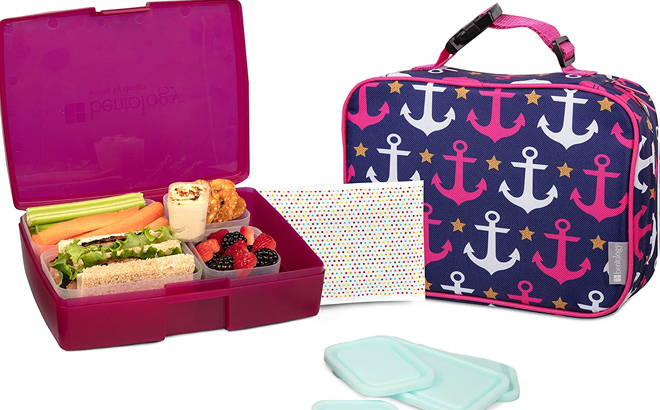 Bentology Kids Lunch Bag and Box Set2