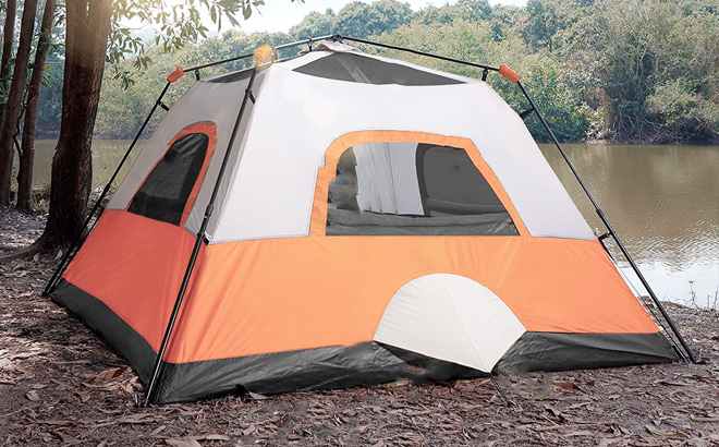 Beyond HOME Instant Cabin 6 Person Camping Waterproof Tent