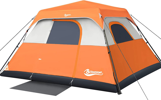 BeyondHOME Instant Cabin 6 Person Camping Waterproof Tent 1