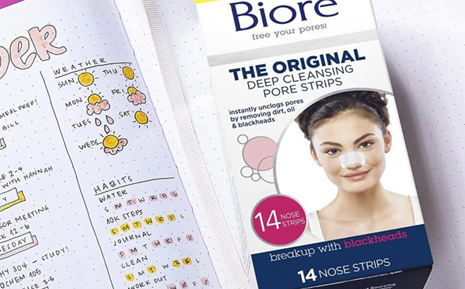 Biore Original Blackhead Remover Strips 14 Count