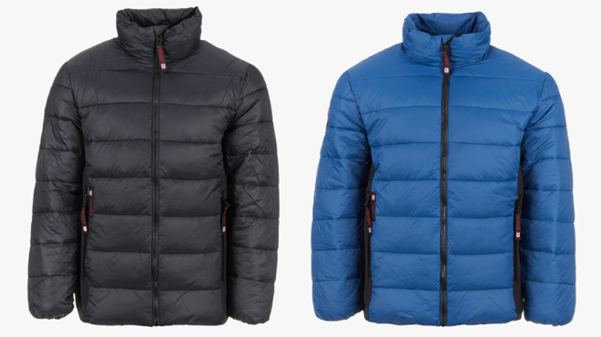 Canada Weather Gear Mens Puffer Jackets