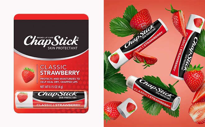 ChapStick Lip Balm Strawberry