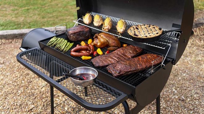 Char Broil Offset Charcoal Smoker