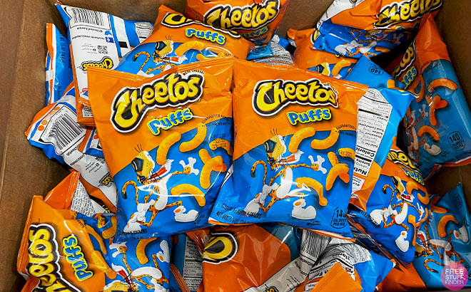 Cheetos Puffs Cheese Flavored Snacks 40 Pack