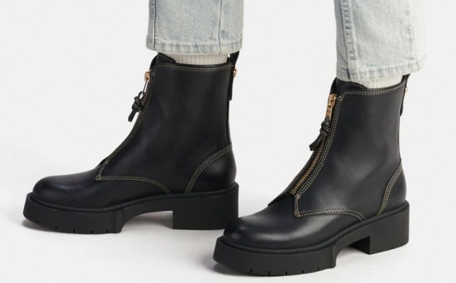 Coach Outlet Liza Bootie black