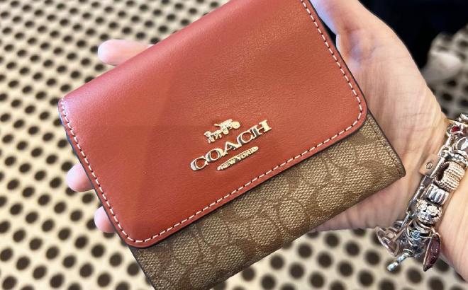 Coach Outlet Small Wallet $62.30 Shipped