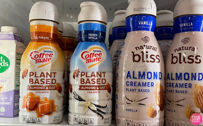 Coffee Mate Coffee Creamers on the Shelf