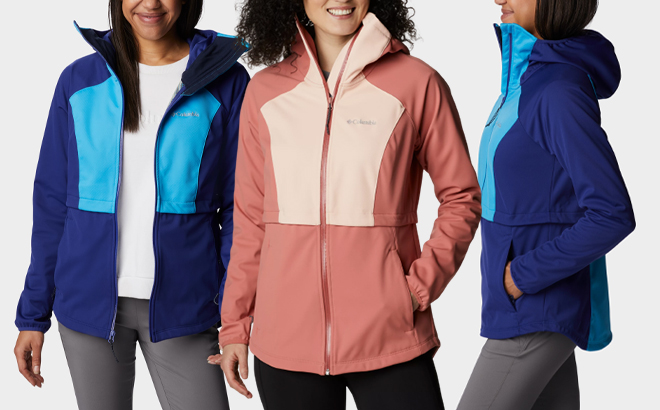 Columbia Womens Canyon Meadows Infinity Softshell Jackets