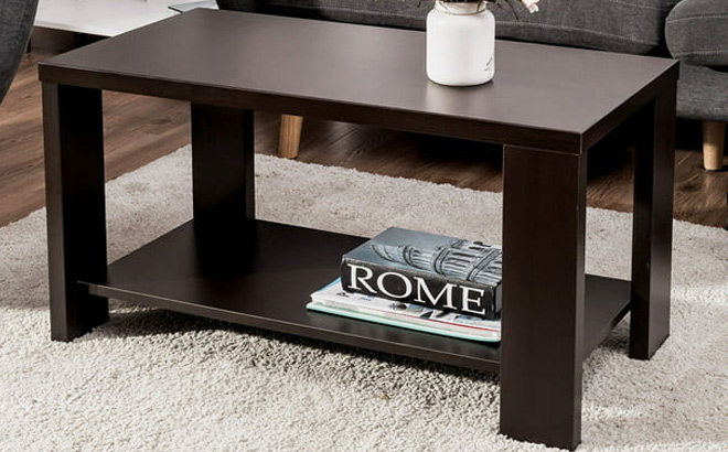 Costway Coffee Table Rectangular