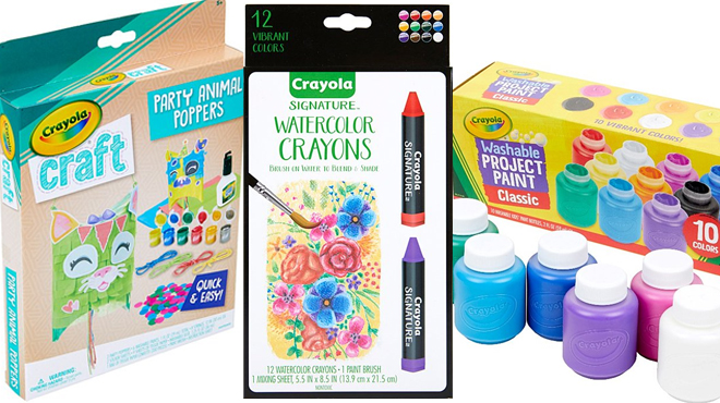 Crayola Signature Watercolor Crayons Set