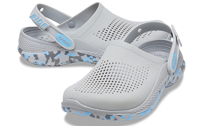 Crocs Unisex Adult Literide 360 Clogs Light Grey Oxygen Color