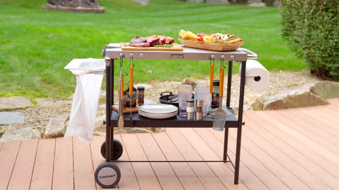 Cuisinart Outdoor BBQ Prep Cart