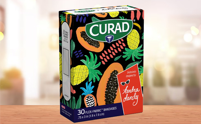 Curad Kendra Dandy Pineapples Papayas Bandages 30 Count