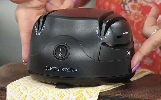 Curtis Stone Electric Knife Sharpener 1