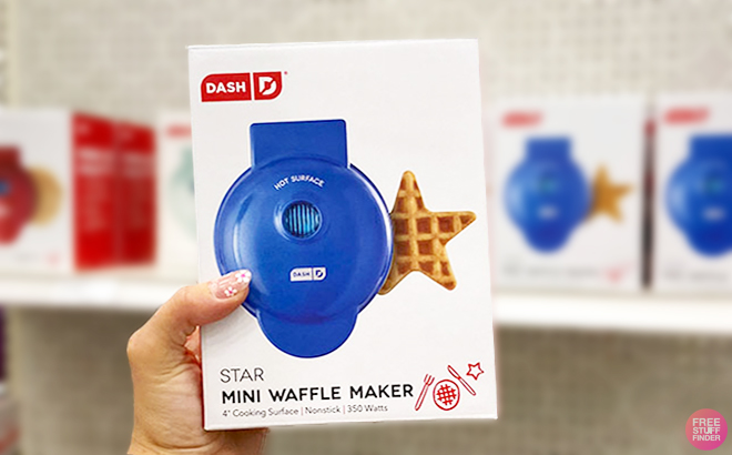 Dash Mini Star Waffle Makers