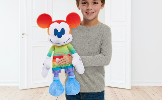 Disney Mickey Mouse 17 inch Pride Plush Toy