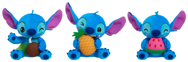 Disney Stitch Small Plush Stitch and Pineapple