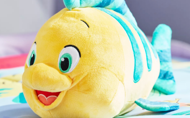 Disney The Little Mermaid Flounder Pillow Buddy