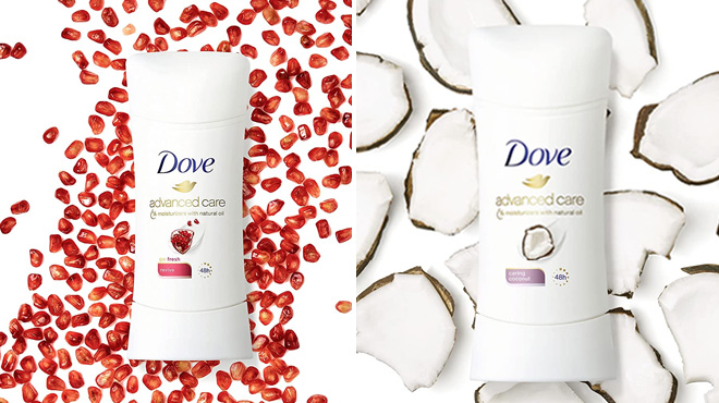 Dove Advanced Care Deodorant Stick Twin Packs