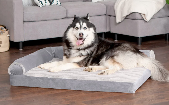 Felker Wave Fur and Velvet Memory Orthopedic Cooling Top DLX Bolster