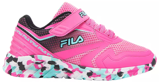 Fila Girls Galaxia 4 Strap Little Mashup Shoes