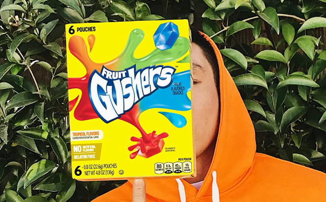 Finger Balancing Fruit Gushers 6 Count Box