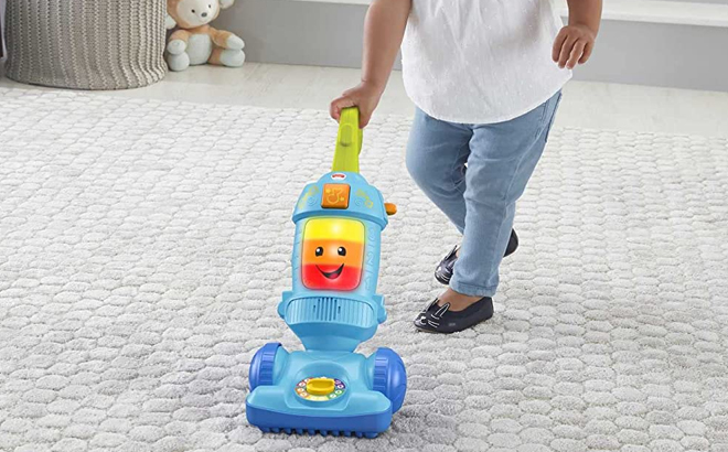 Fisher Price Laugh And Learn Light Up Vacuum Toy