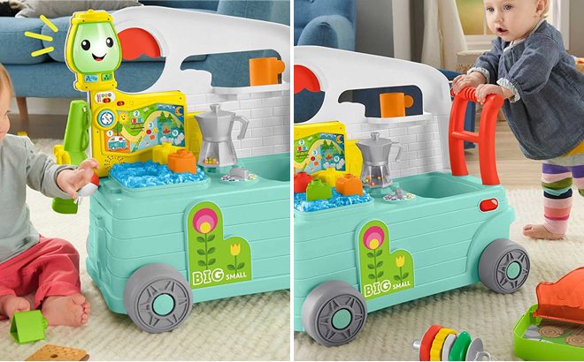 Fisher Price Laugh And Learn Three In One Camper Walker And Activity Center