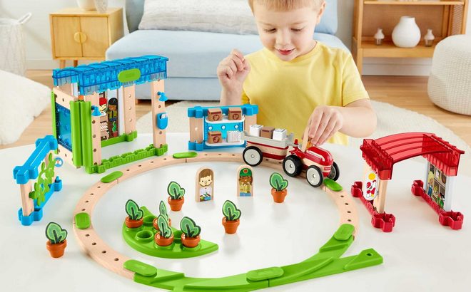 Fisher Price Wonder Makers Design System Build Around Town Set