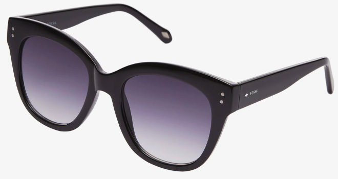 Fossil Womens Cat Eye Sunglasses