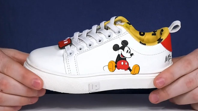 Ground Up Mickey Mouse Court Sneakers