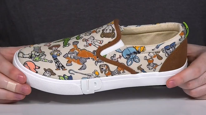 Ground Up Toy Story All Over Print Slip On Shoes