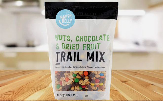 Happy Belly Nuts Chocolate Dried Fruit Trail Mix 48 oz