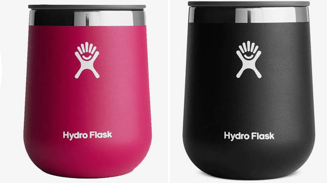 Hydro Flask Wine Tumbler Two Different Colors