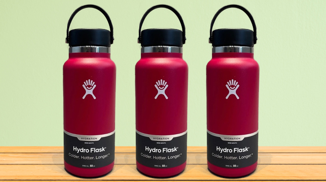 HydroFlask Wide Mouth Snapper Color