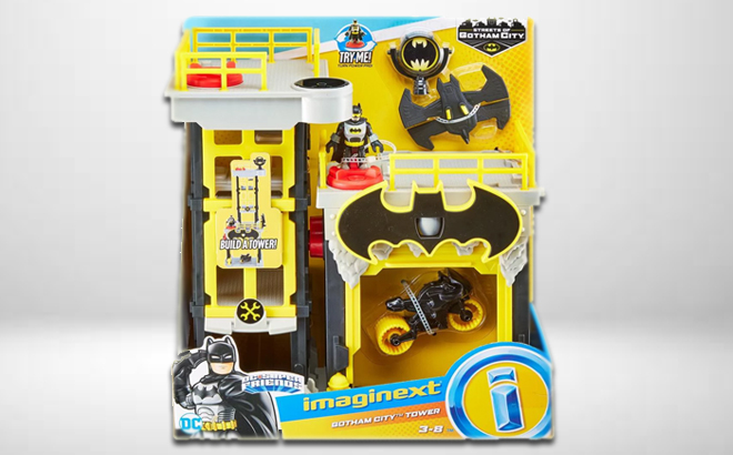 Imaginext DC Batman Tower Playset box 1