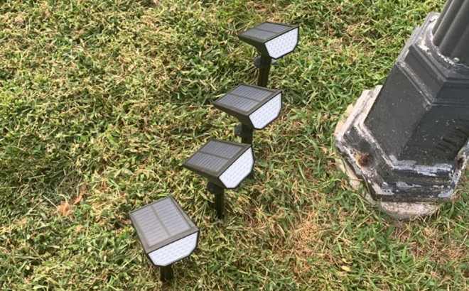 Inselks Solar Spot Lights Outdoor