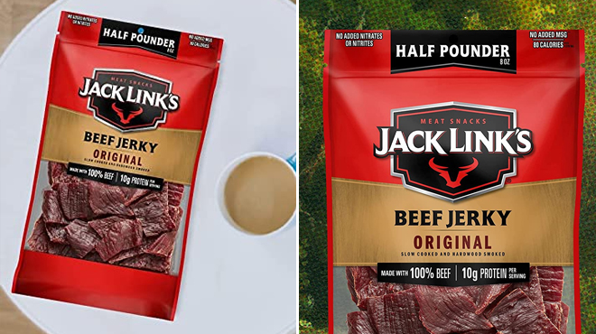 Jack Links Beef Jerky Original Half Pounder