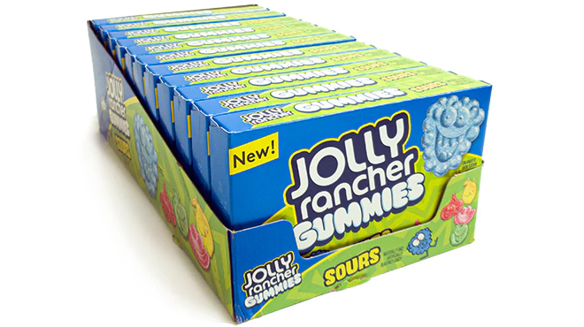 Jolly Rancher Gummies 11 Count Theater Snack Pack