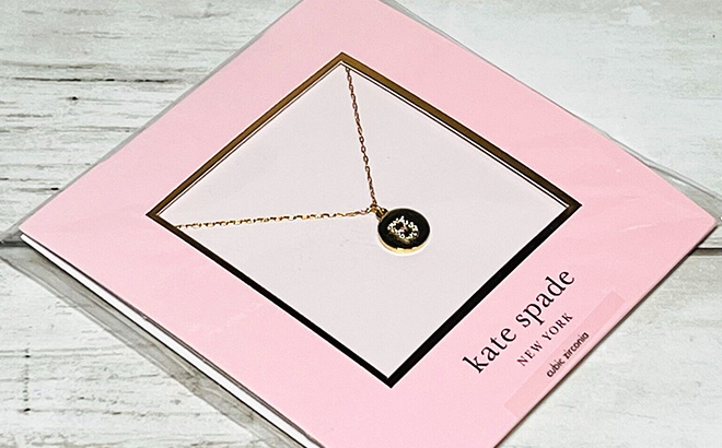 Kate Spade Initial Mini Pendant Necklace