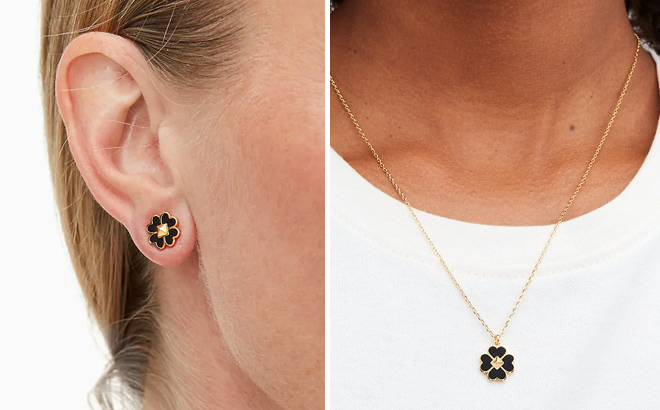 Kate Spade Spades & Studs Enamel Studs