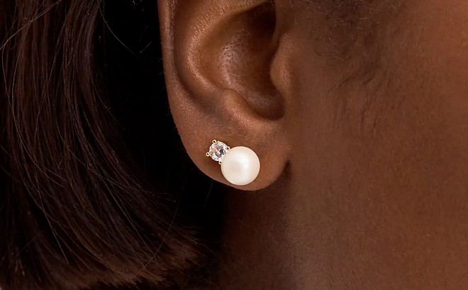 Kate Spade Pearl of Wisdom Studs